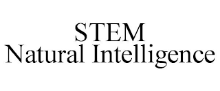 STEM  NATURAL INTELLIGENCE