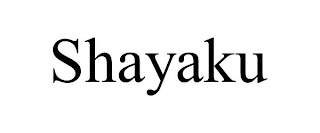 SHAYAKU