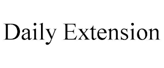 DAILY EXTENSION