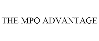 THE MPO ADVANTAGE