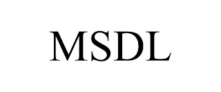 MSDL