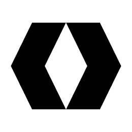 THE MARK CONSISTS OF AN IMAGE OF TWO ARROWHEADS WITHOUT TAILS, POSITIONED BACK-TO-BACK, AND POINTING IN OPPOSING HORIZONTAL DIRECTIONS