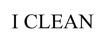 I CLEAN