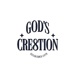 GOD'S CRE8TION ESTABLISHED 1978