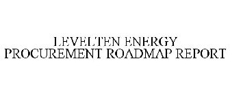 LEVELTEN ENERGY PROCUREMENT ROADMAP REPORT