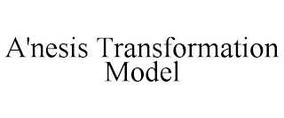 A'NESIS TRANSFORMATION MODEL