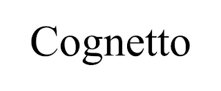 COGNETTO