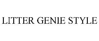 LITTER GENIE STYLE