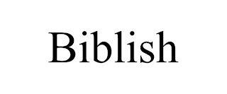 BIBLISH