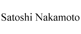 SATOSHI NAKAMOTO