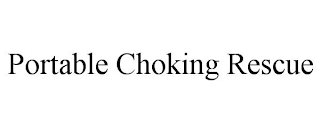 PORTABLE CHOKING RESCUE