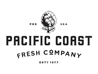 PDX SEA PACIFIC COAST FRESH COMPANY ESTD 1977