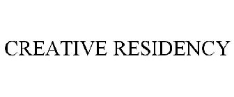 CREATIVE RESIDENCY