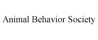 ANIMAL BEHAVIOR SOCIETY