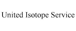 UNITED ISOTOPE SERVICE