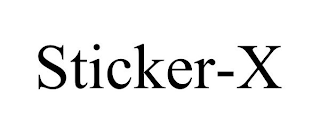 STICKER-X