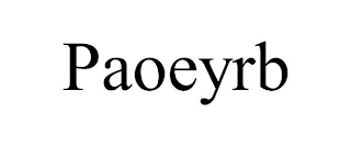 PAOEYRB