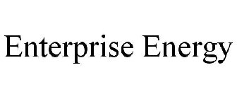 ENTERPRISE ENERGY