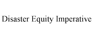 DISASTER EQUITY IMPERATIVE