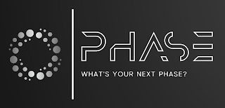 PHASE WHAT'S YOUR NEXT PHASE?