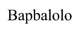 BAPBALOLO