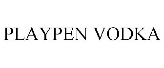 PLAYPEN VODKA