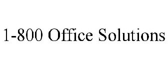 1-800 OFFICE SOLUTIONS