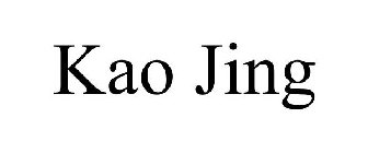 KAO JING