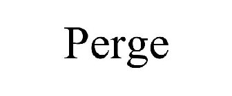 PERGE