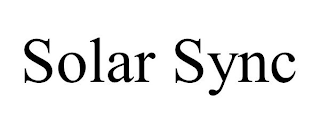 SOLAR SYNC