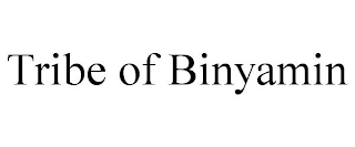 TRIBE OF BINYAMIN