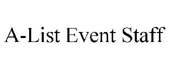 A-LIST EVENT STAFF