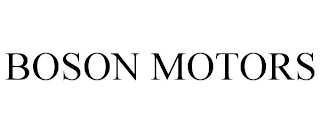 BOSON MOTORS