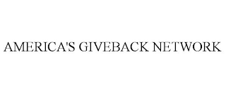 AMERICA'S GIVE BACK NETWORK