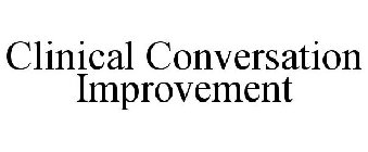 CLINICAL CONVERSATION IMPROVEMENT