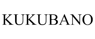 KUKUBANO