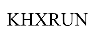 KHXRUN