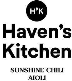 H'K HAVEN'S KITCHEN SUNSHINE CHILI AIOLI