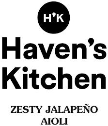 H'K HAVEN'S KITCHEN ZESTY JALAPEÑO AIOLI