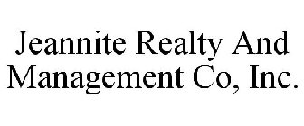 JEANNITE REALTY AND MANAGEMENT CO, INC.