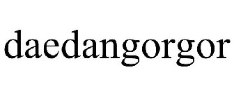 DAEDANGORGOR