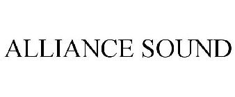 ALLIANCE SOUND