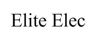 ELITE ELEC