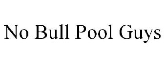 NO BULL POOL GUYS