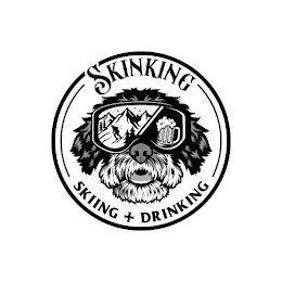 SKINKING SKIING + DRINKING