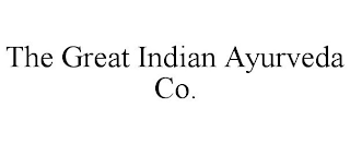 THE GREAT INDIAN AYURVEDA CO.