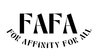 FAFA FOR AFFINITY FOR ALL