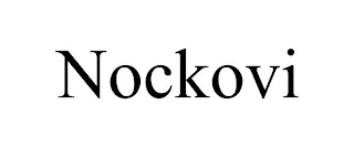 NOCKOVI