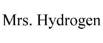 MRS. HYDROGEN