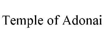 TEMPLE OF ADONAI